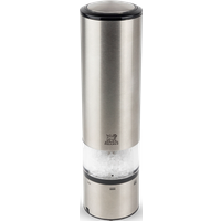 With a single touch of a button, the Peugeot Elis Sense u'Select electric salt mill lights up to deliver freshly ground salt with precision and control. Seasoning could not be simpler! Elis Sense