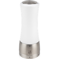 The Madras white pepper mill has an innovative design with removal of the central vertical shaft. This innovation facilitates filling of the mill. Madras