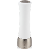 The Madras white pepper mill has an innovative design with removal of the central vertical shaft. This innovation facilitates filling of the mill. Madras