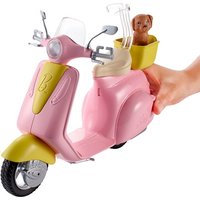 Barbie Mo-Ped Scooter With Doll & Dog