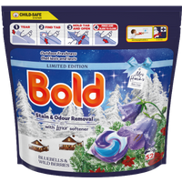 Bold Mrs Hinch's Limited Edition Bluebells & Wild Berries Laundry Detergent Pods - 52 pcs