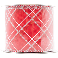 Decoris Decorative Ribbon - Chequered