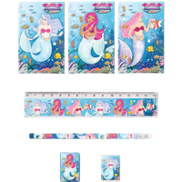 Fun Stationery Magical Mermaids Stationery Set – 5 Pcs