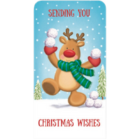 Giftmaker Christmas card - Christmas wishes