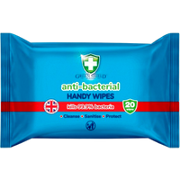 Green Shield Antibacterial Cleansing Wipes - 20 pcs (Data item)