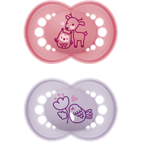 MAM Original Deer & Bird Design 6m+ Pacifier – 2 pcs