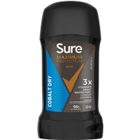 Sure Men Maximum Protection Cobalt Dry Cream Anti-Perspirant Stick - 50 ml