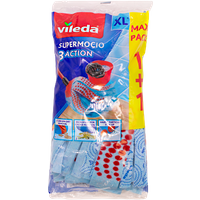 Vileda Supermocio 3Action XL Floor Mop - 2 pcs