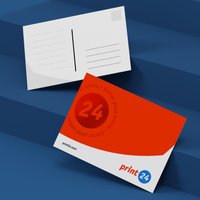 print24: Postkarten (150 Stück) | 2-seitig – DIN A6 – inkl. UV-Flächenlack | Günstig drucken