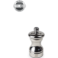 Manual Salt Mill, Shiny Stainless Steel, 10 cm - 4 in Bistro Chef