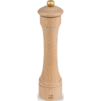 Manual pepper mill in natural-coloured wood 22 cm Hostellerie