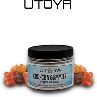 Organic & Vegan CBN Gummies with CBD - 20mg each