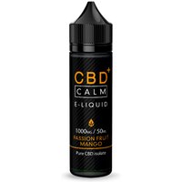 1000mg Flavoured CBD E Liquid 50ml - Passion fruit Mango