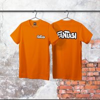 Fantasi E-Liquid Unisex T-Shirt - Orange, Medium