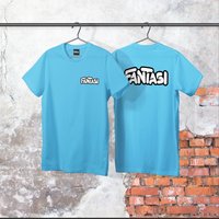 Fantasi E-Liquid Unisex T-Shirt - Blue, X Large