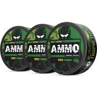 AMMO Caffeine Pouch 100mg Tropic Thunder-3 Pack