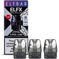 Elf Bar ELFX Dual Mesh Refillable Pods-0.8 Ohm