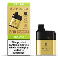 Sour Apple Gold Bar Apollo 20k Prefilled Pod Kit