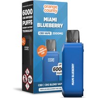 Orange County 2000mg Replacement Refill Pod -Miami Blueberry