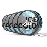 Ice Cold - Zeel Nicotine Pouches-5 Pack-12mg
