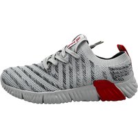 Damen Sneaker Laufschuhe für Freizeit Weiß-Schwarz 36