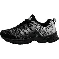 Sportschuhe Turnschuhe Laufschuhe Schwarz-Grau 37