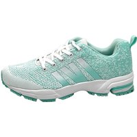 Sportschuhe Turnschuhe Laufschuhe Weiß-Mintgrün 40