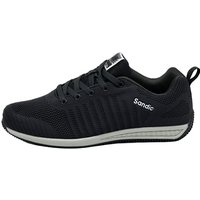 Freizeitschuhe Sneaker Turnschuhe Dunkelgrau 42
