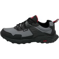 Softshell Trekkingschuhe Wanderschuhe Schwarz-Dunkelgrau 42