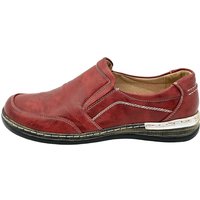 Mokassins Halbschuhe Slipper Rot 38