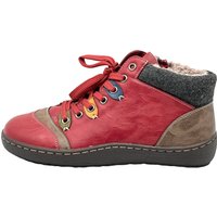 Gefütterte Winterstiefeletten Rot 36