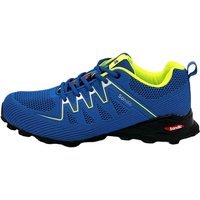 Running Trekkingschuhe Sportschuhe Königsblau-Grün 46