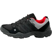 Herren atmungsaktive Wanderschuhe Schwarz-Rot 41