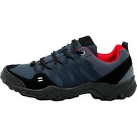 Herren atmungsaktive Wanderschuhe Navy-Rot 41