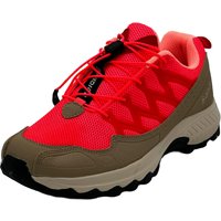 Wanderschuhe Schnellverschluss Beige Rot 38 EU