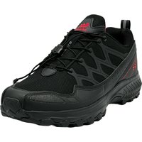 Wanderschuhe Schnellverschluss Schwarz Rot 42 EU