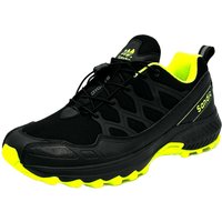 Wanderschuhe Schnellverschluss Schwarz Grün 45 EU