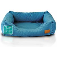 Orthopädisches Hundebett - MagnetiCare - SOFA Größe M (75x65 cm) Türkis