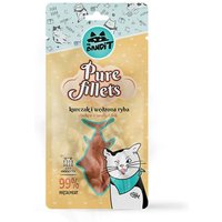 Pure fillets Fleischiges Hähnchen und geräucherte Fischfilets