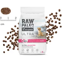 Hundetrockenfutter – Raw Paleo Ultra Schwein Puppy Medium & Large 2kg