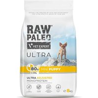 Hundetrockenfutter – Raw Paleo Ultra Truthahn Puppy Mini 8kg