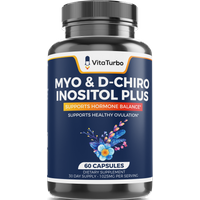 Myo & D-Chiro Inositol Plus - 60 Capsules - 1025mg Per Serving
