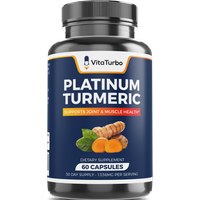 Platinum Turmeric - 60 Capsules - 1336mg Per Serving
