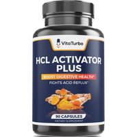 HCL Activator Plus - 90 Capsules - 376mg Per Serving