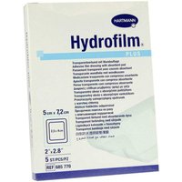 Hydrofilm Plus Transparentverband 5x7,2cm Hydrofilm Plus Transparentverband 5x7,2cm