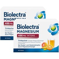 Biolectra Magnesium intens Trinkpulver Orange-Mango ück 486 mg