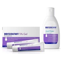 Benzaknen 5% + Benzacare Anti-Pickel Reinigungsgel 5 % Gel