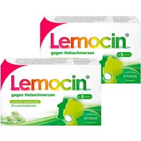 Lemocin gegen Halsschmerzen 2 x 20 Lutschtabletten
