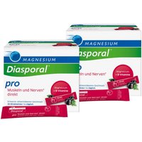 Magnesium Diasporal Pro Muskeln und Nerven direkt Direktgranulat 2 x 30 Sticks Granulat