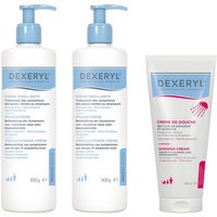 Sparset Dexeryl + Dexeryl Shower Duschcreme Creme